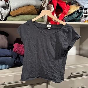 J. Crew x Maryam Nassir Zadeh Black Tee